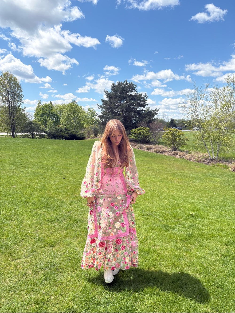 For love & lemons Luna maxi dress - Picture 4 of 5